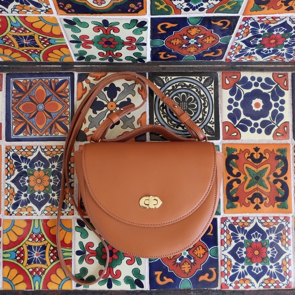 Clare V Handbags - Clare V. Elodie in Cuoio
